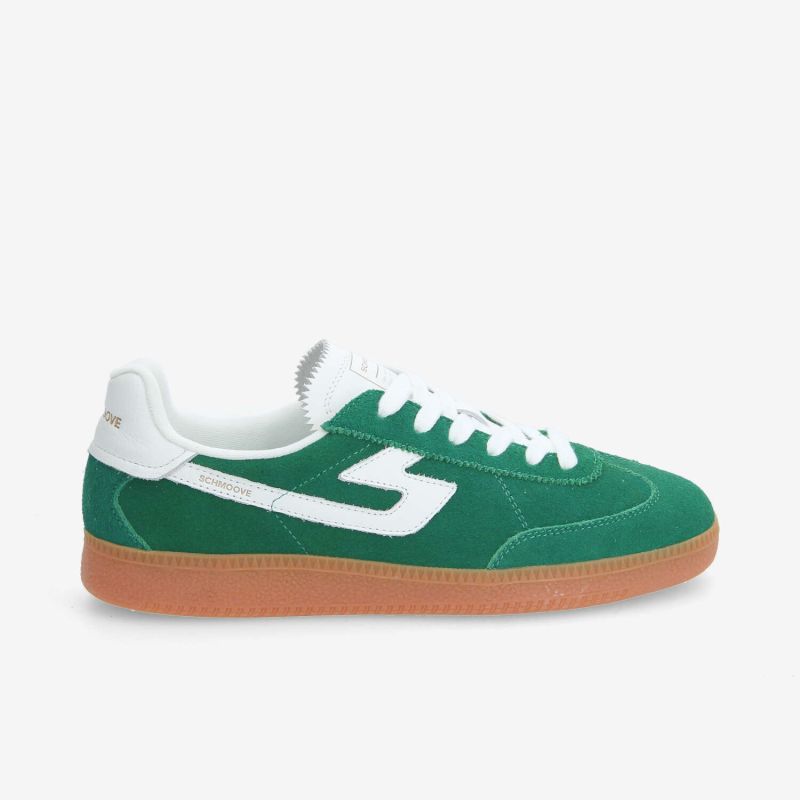 SHEFFIELD JOGGER M - SUEDE/NAPPA - GREEN/WHITE